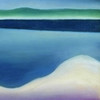 Georgia O'Keeffe,Lake George, Formerly Reflection Seascape,art prints,Vintage art,canvas wall art,famous art prints,V3929
