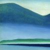 Georgia O'Keeffe,Lake George, Formerly Reflection Seascape,art prints,Vintage art,canvas wall art,famous art prints,V3929