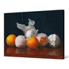 William J. Mccloskey,Wrapped Oranges,Oranges Still Life,Canvas Print,Canvas Art,Canvas Wall Art,Large Wall Art,Framed Wall Art,P1505