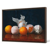 William J. Mccloskey,Wrapped Oranges,Oranges Still Life,Canvas Print,Canvas Art,Canvas Wall Art,Large Wall Art,Framed Wall Art,P1505
