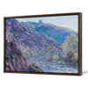 Claude Monet,The Petite Creuse River,Mountain river scenery,canvas print,canvas art,canvas wall art,large wall art,framed wall art,p906