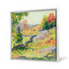 Willard Leroy Metcalf,Hillside Pastures, September, 1922,large wall art,framed wall art,canvas wall art,large canvas,M7292