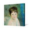 Pierre Auguste Renoir,Girls in blackHead of a Woman,large wall art,framed wall art,canvas wall art,large canvas,M7226