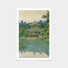 Yoshida Hiroshi,The Golden Pavilion,japanese painting,art prints,Vintage art,canvas wall art,famous art prints,V2949