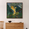 Nikolai Astrup,Bonfire celebrating Midsummer Night,large wall art,framed wall art,canvas wall art,large canvas,M7205
