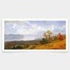 Albert Bierstadt,View on the Hudson Looking Across the Tappen Zee Towards Hook Mountain,art prints,Vintage art,canvas wall art,famous,V7786