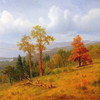 Albert Bierstadt,View on the Hudson Looking Across the Tappen Zee Towards Hook Mountain,art prints,Vintage art,canvas wall art,famous,V7786