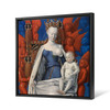 Jean Fouquet,Madonna Surrounded by Seraphim and Cherubim,large wall art,framed wall art,canvas wall art,large canvas,M7165