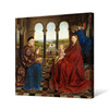 Jan van Eyck,Virgin of Chancellor Rolin,large wall art,framed wall art,canvas wall art,large canvas,M7163