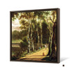 Jan Hackaert,An Avenue Of Birches Beside A River,large wall art,framed wall art,canvas wall art,large canvas,M7162