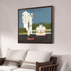 Indian Paintings,Jagmandir Palace,large wall art,framed wall art,canvas wall art,large canvas,M7153