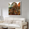 Hieronymus Bosch,The Last Judgment,large wall art,framed wall art,canvas wall art,large canvas,M7137