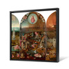 Hieronymus Bosch,The Last Judgment,large wall art,framed wall art,canvas wall art,large canvas,M7137