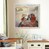Henri Lebasque,Three Girls In A Boat By Henri Lebasque,large wall art,framed wall art,canvas wall art,large canvas,M7128