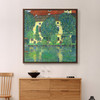 Gustav Klimt,Schloss Kammer on Lake Attersee III,large wall art,framed wall art,canvas wall art,large canvas,M7116