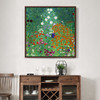 Gustav Klimt,Flower Garden,large wall art,framed wall art,canvas wall art,large canvas,M7105