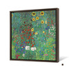 Gustav Klimt,Farm Garden with Sunflowers,large wall art,framed wall art,canvas wall art,large canvas,M7103