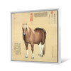 Giuseppe Castiglione,Chinese horse paintingChinese painting,large wall art,framed wall art,canvas wall art,large canvas,M7095