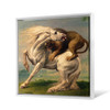 George Stubbs,A lion attacking a horse,large wall art,framed wall art,canvas wall art,large canvas,M7083