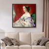 Franz Xaver Winterhalter,Empress Eugenie de Montijo,large wall art,framed wall art,canvas wall art,large canvas,M7067