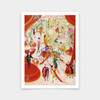 Florine Stettheimer,Spring Sale at Bendel's,art prints,Vintage art,canvas wall art,famous art prints,V5685