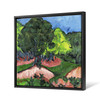 Ernst Ludwig Kirchner,Landscape with Chestnut Tree,large wall art,framed wall art,canvas wall art,large canvas,M7044