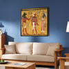 Egyptian art,Tutankhamun tomb murals,egyptian frescoes,large wall art,framed wall art,canvas wall art,large canvas,M7040
