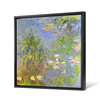 Claude Monet,Waterlilies, Cluster of Grass,large wall art,framed wall art,canvas wall art,large canvas,M7015