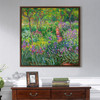 Claude Monet,The Artist’s Garden in Giverny,large wall art,framed wall art,canvas wall art,large canvas,M7007