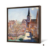 Claude Monet,Bennecourt,large wall art,framed wall art,canvas wall art,large canvas,M7003
