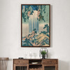 Katsushika Hokusai,Yoro Waterfall In Mino Province,Japanese Painting,Large Wall Art,Framed Wall Art,Canvas Wall Art,Large Canvas,M2705