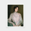 J. Alden Weir,A Gentlewoman,art prints,Vintage art,canvas wall art,famous art prints,V6059