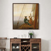 Caspar David Friedrich,On Board a Sailing Ship,large wall art,framed wall art,canvas wall art,large canvas,M6985