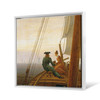Caspar David Friedrich,On Board a Sailing Ship,large wall art,framed wall art,canvas wall art,large canvas,M6985
