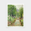 Ernest Walbourn,The Garden Path,art prints,Vintage art,canvas wall art,famous art prints,V5635