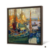 Alexander Robinson,Fishing Boats, Harbour of Zuider Zee,1915,large wall art,framed wall art,canvas wall art,large canvas,M6946,