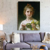 William-Adolphe Bouguereau,Mimosa, 19th century,large wall art,framed wall art,canvas wall art,large canvas,M6906