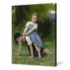William-Adolphe Bouguereau,La bourrique (The Pony-back ride),large wall art,framed wall art,canvas wall art,large canvas,M6905