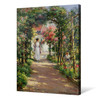 William Kay Blacklock,Summer,Mother and child,Garden path,large wall art,framed wall art,canvas wall art,large canvas,M6886