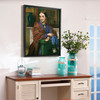 William Holman Hunt,Portrait of Fanny Holman Hunt, 1866,large wall art,framed wall art,canvas wall art,large canvas,M6882