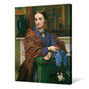 William Holman Hunt,Portrait of Fanny Holman Hunt, 1866,large wall art,framed wall art,canvas wall art,large canvas,M6882