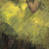 Edgar Degas,Yellow Dancers,In the Wings,art prints,Vintage art,canvas wall art,famous art prints,V5564