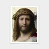 Correggio,Head Of Christ,Christian Art,art prints,Vintage art,canvas wall art,famous art prints,V5536
