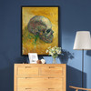 Vincent van Gogh,Skull II,large wall art,framed wall art,canvas wall art,large canvas,M6839