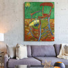 Vincent van Gogh,Gauguin's Chair,large wall art,framed wall art,canvas wall art,large canvas,M6827