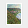 Claude Monet,View of Vétheuil,art prints,Vintage art,canvas wall art,famous art prints,V5517