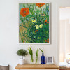 Vincent van Gogh,Butterflies and Poppies,large wall art,framed wall art,canvas wall art,large canvas,M6822