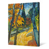 Vincent Van Gogh,Arbres dans le jardin de l asile, 1889,large wall art,framed wall art,canvas wall art,large canvas,M6819