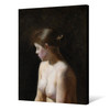 Vilhelm Hammershoi,Nude Female Model, 1884,large wall art,framed wall art,canvas wall art,large canvas,M6816