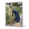 Victor Gabriel Gilbert,Lady in a Garden Pastel,large wall art,framed wall art,canvas wall art,large canvas,M6812